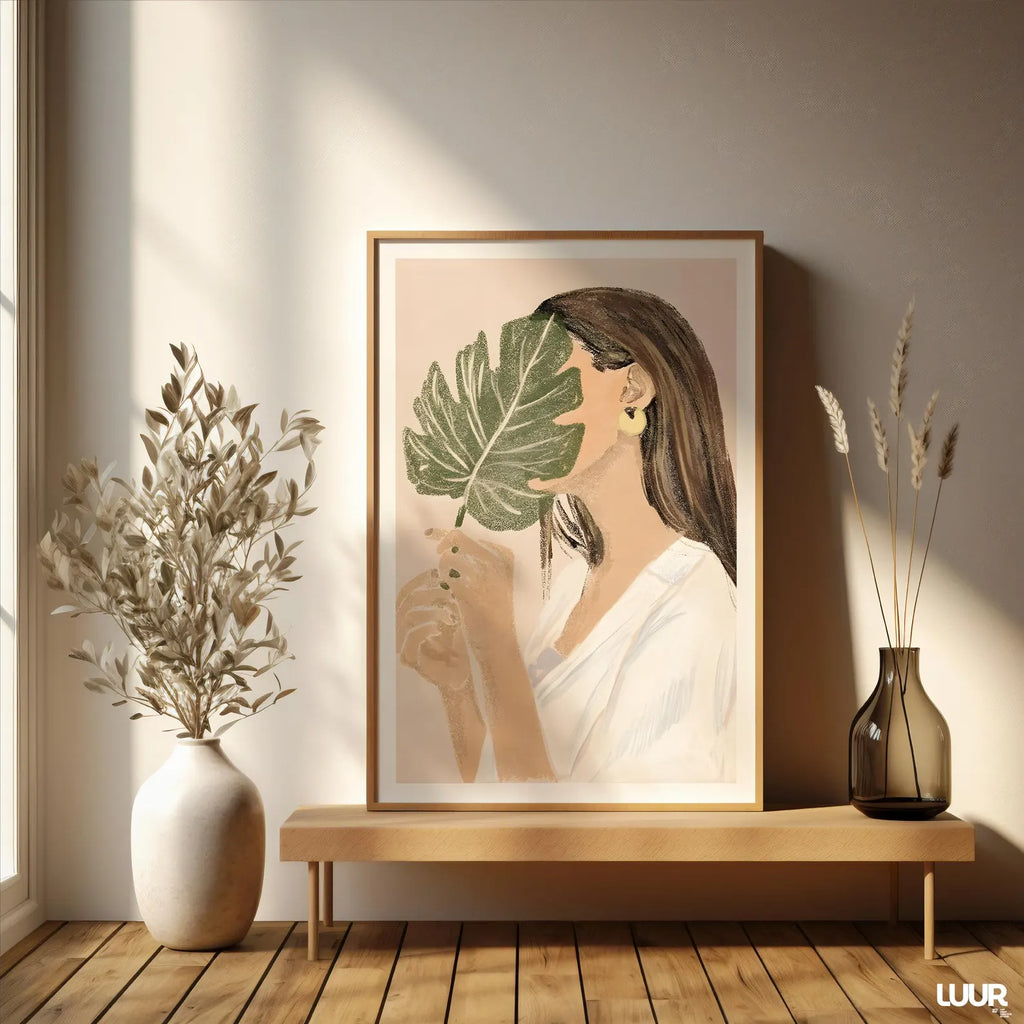 She Who Speaks To Leaves