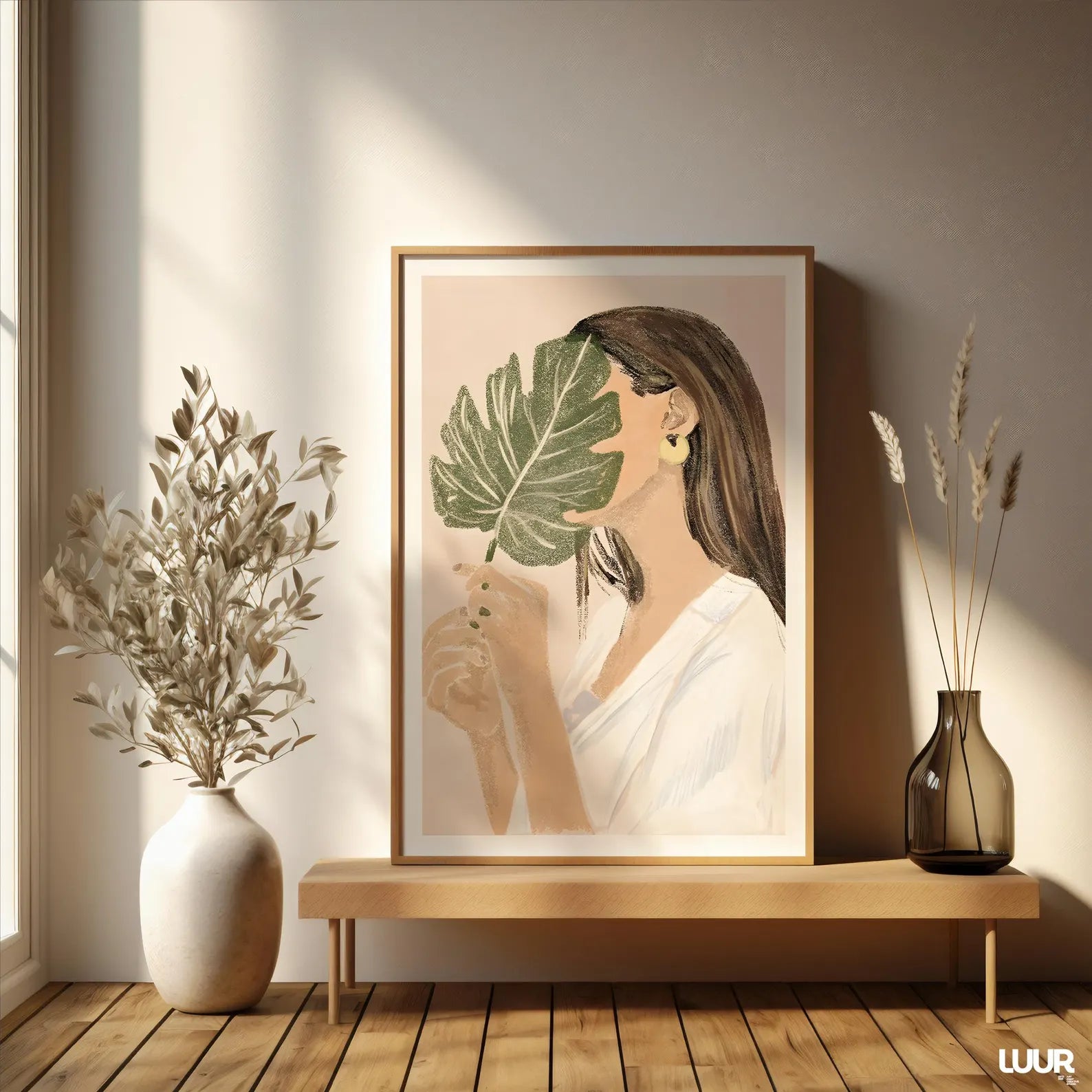 She Who Speaks To Leaves