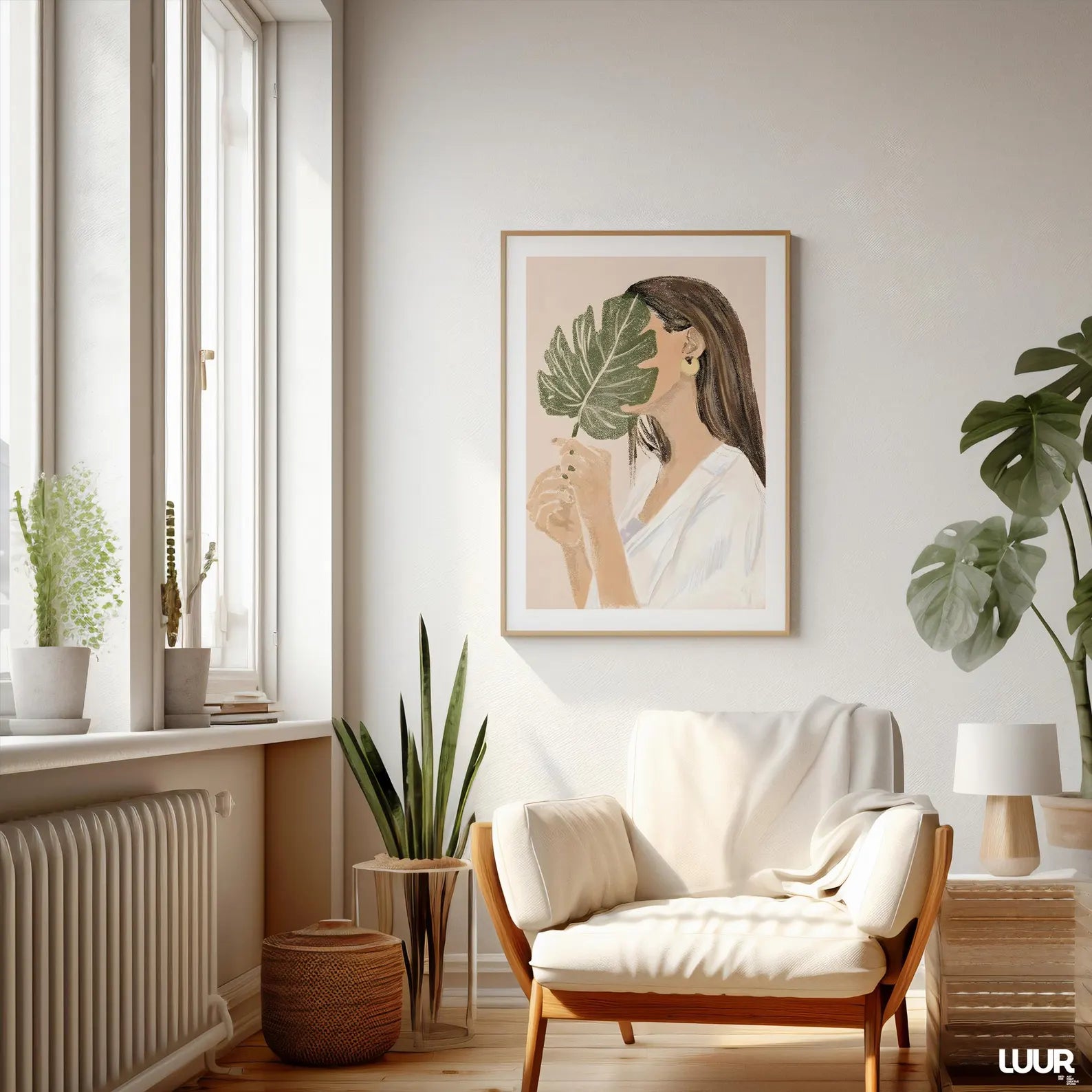 She Who Speaks To Leaves