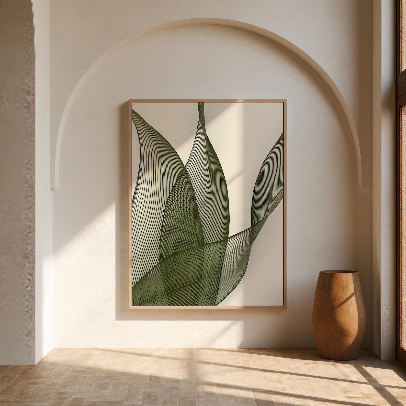 The Sculpted Leaf