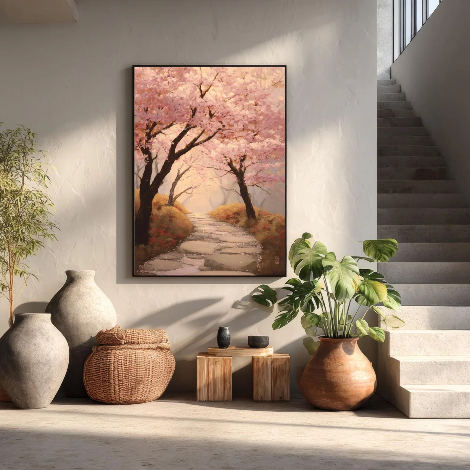 Pink Branches